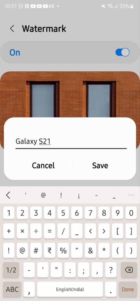 Samsung S21 One UI 5.0 Camera features