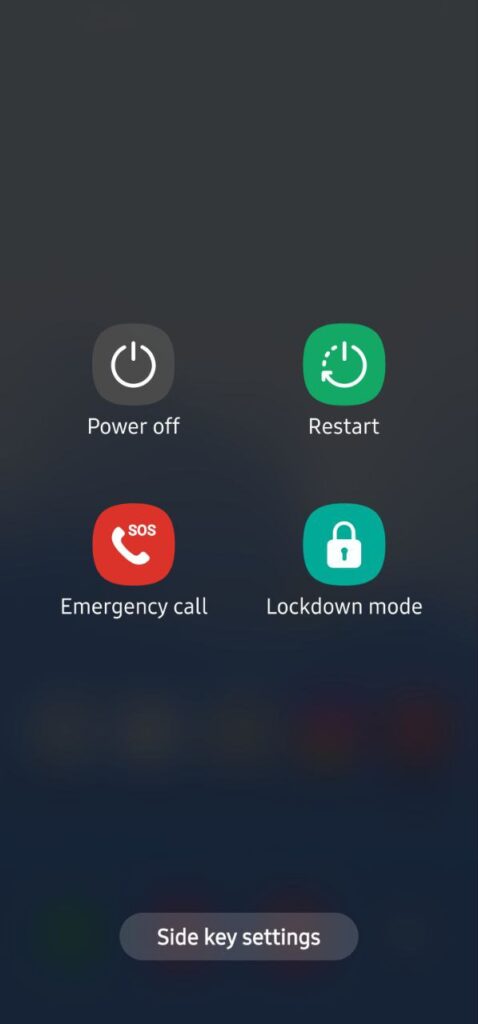 Samsung S21 One UI 5.0 Lockdown mode