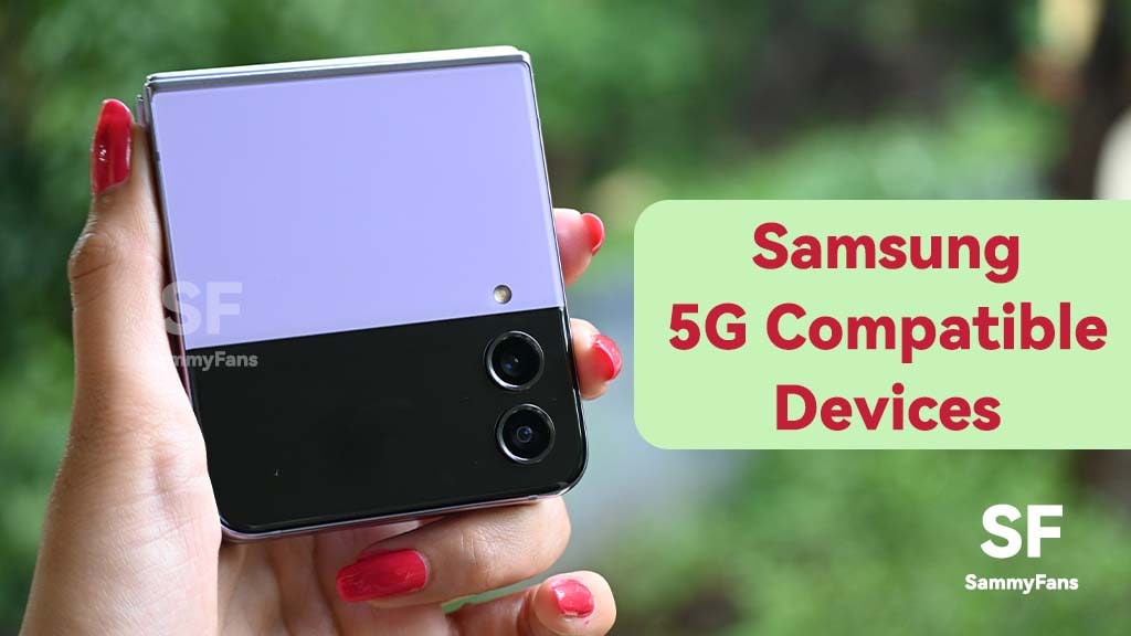 Samsung 5G compatible devices