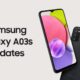 Samsung Galaxy A03s Update