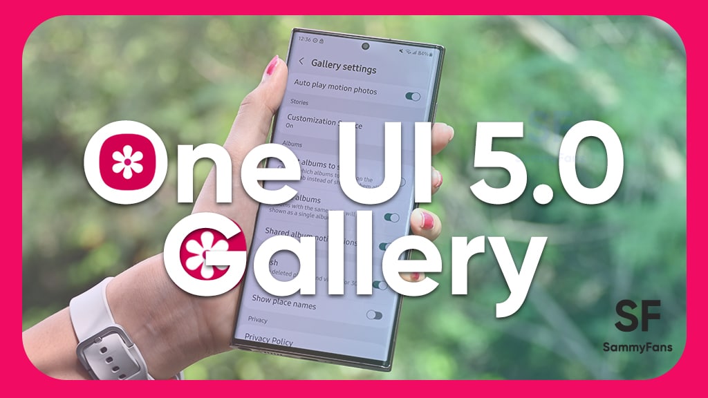 Samsung One UI 5.0 Gallery Features