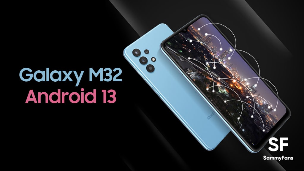 Samsung Galaxy M32 5G Android 13