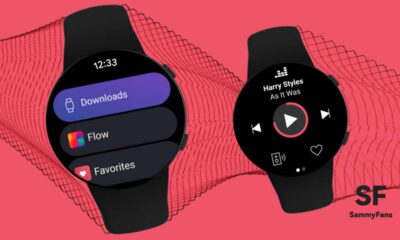 Samsung Watch 4 5 Deezer app