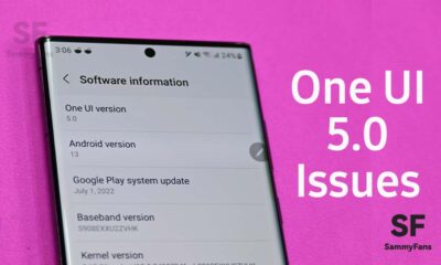 Samsung One UI 5.0 issues