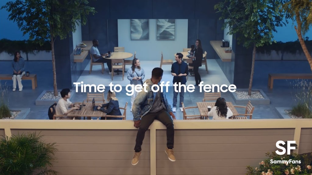 Samsung On The Fence Ad