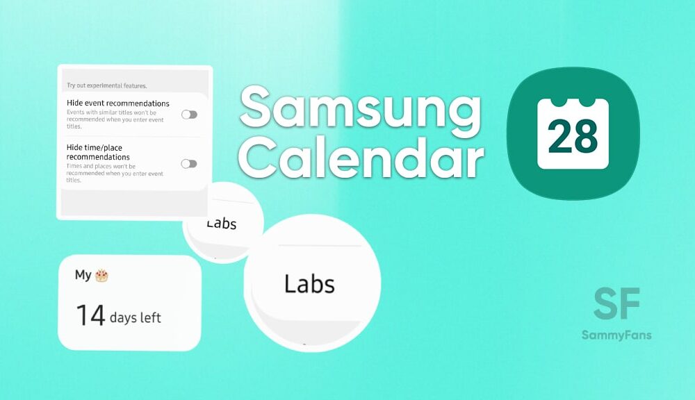 Samsung Calendar update brings on/off feature and