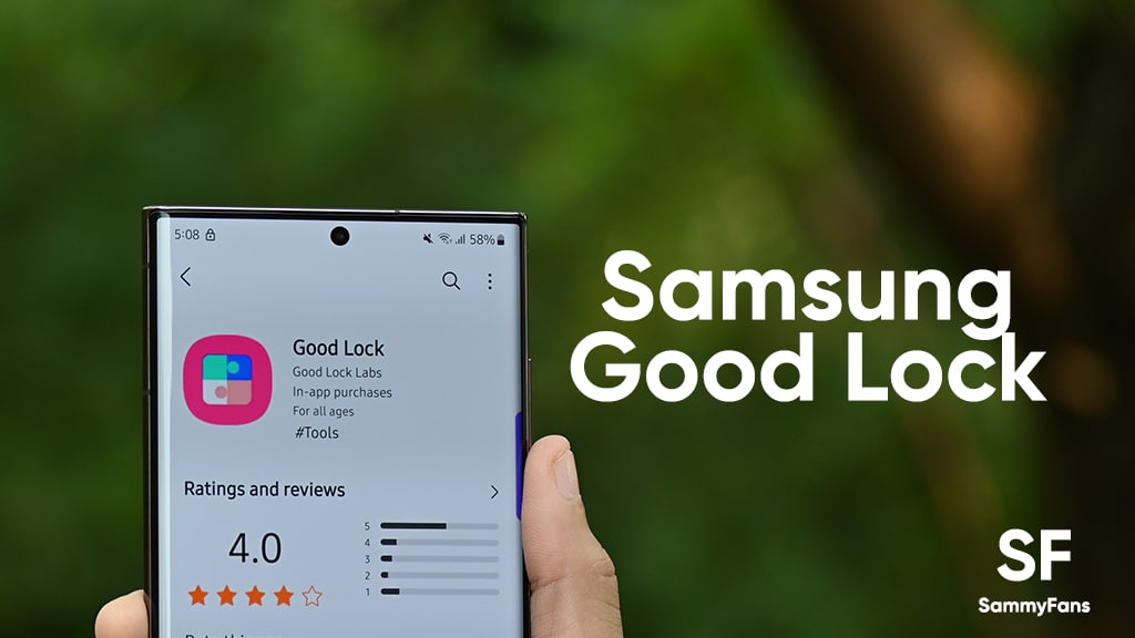 Samsung Good lock features April 2023