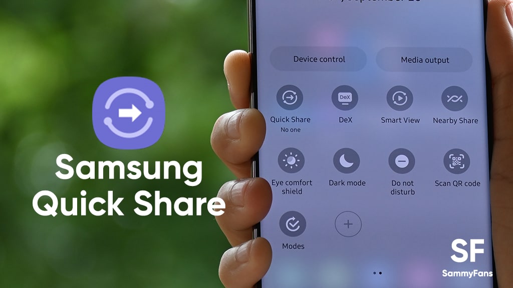 Samsung Quick Share Update