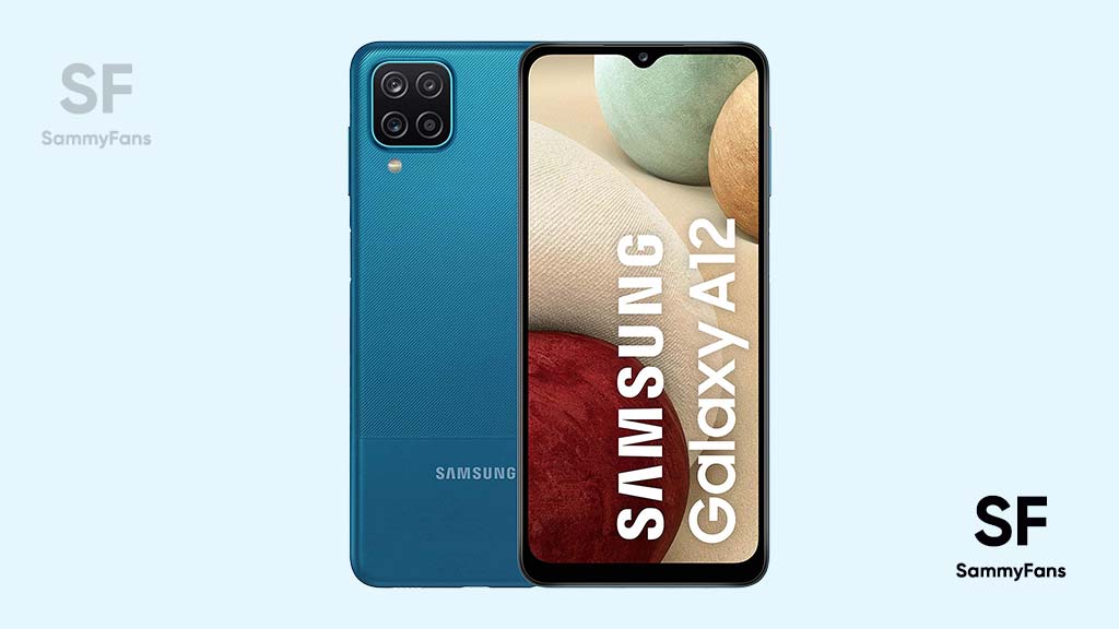 Samsung A12 December 2022 update