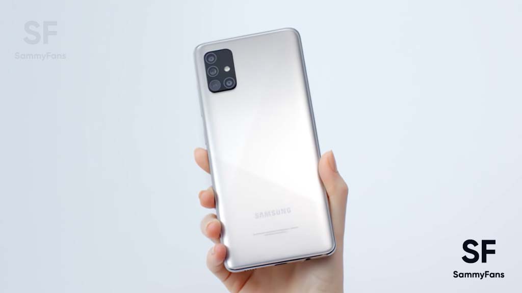 Samsung Galaxy A71 A51 One UI 5.1.1 update