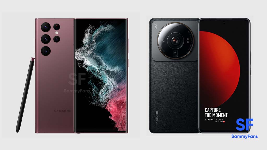 Samsung Galaxy S22 Ultra vs Xiaomi 12S Ultra