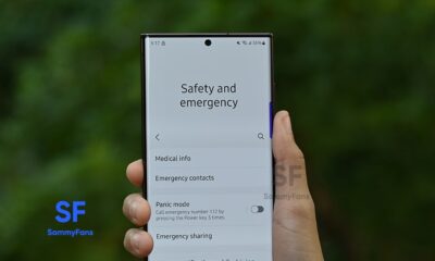 Samsung Emergency Sharing app update