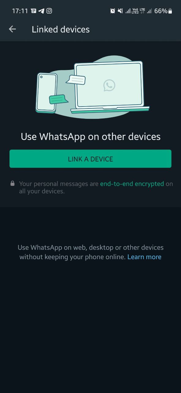WhatsApp Account two phones