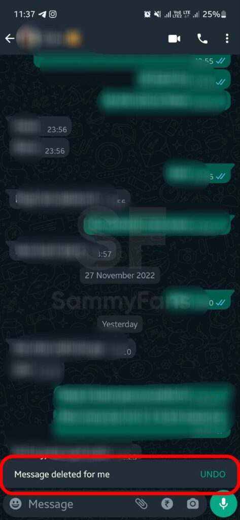 WhatsApp now allows you to retain deleted message so you can 'Delete ...
