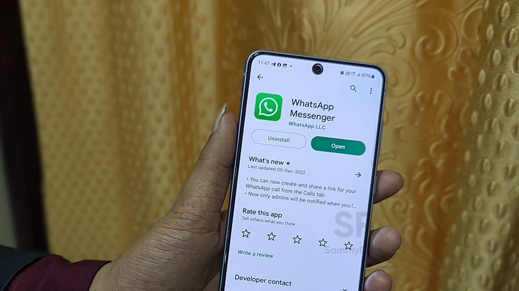 WhatsApp Channel list UI