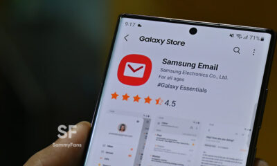 Samsung Email new update