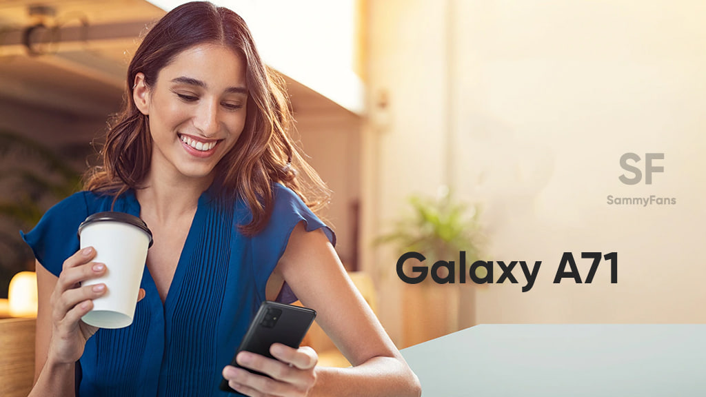 Samsung Galaxy A71 February 2024 update