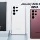 Samsung Galaxy S22 January 2023 update India