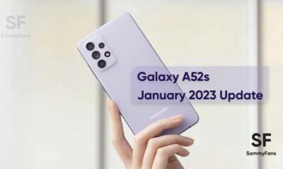 Samsung A52s January 2023 update