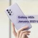 Samsung A52s January 2023 update