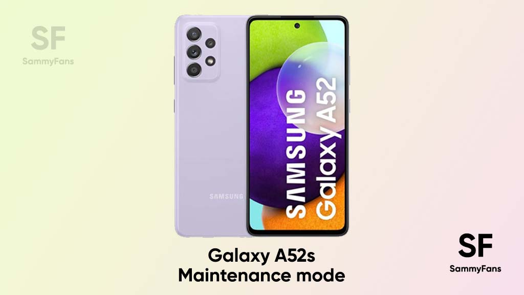 Samsung A52s January 2023 patch Europe