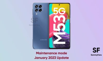 Samsung M53 January 2023 patch