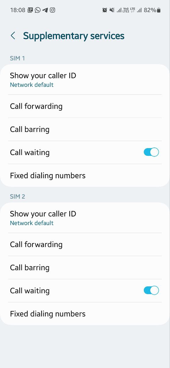 Samsung call forwarding