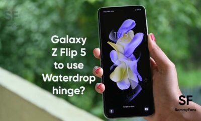 Samsung Flip 5 Waterdrop hinge