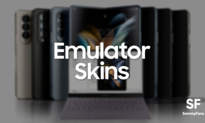 Samsung Galaxy Z Fold 4 Flip 4 S22 emulator skins