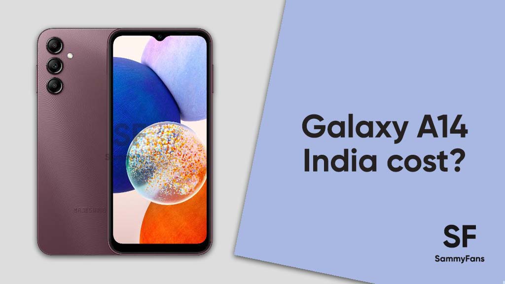 Galaxy A14 Cost India