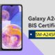 Samsung A24 India launch