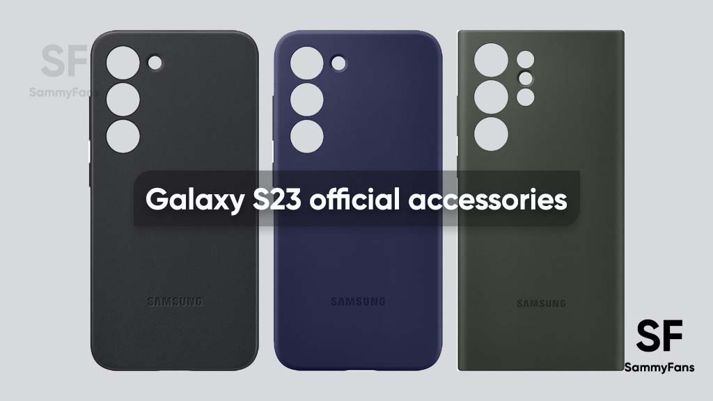 Samsung S23 official accessories
