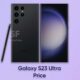 Samsung Galaxy S23 Ultra Price