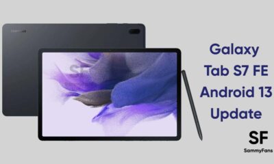 Samsung Tab S7 FE Android 13 update US