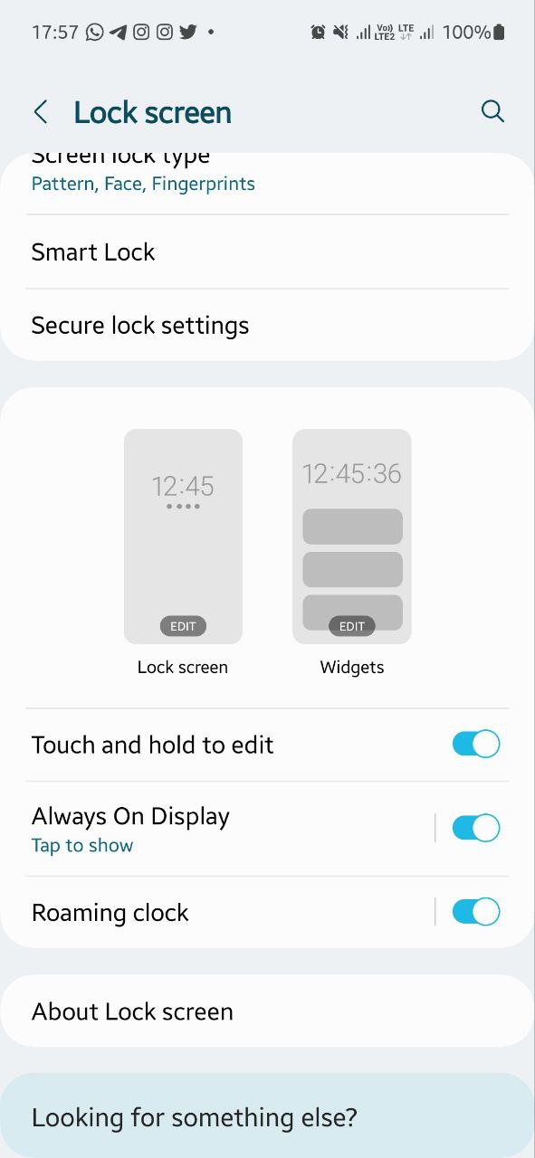 One UI 5.0 iOS 16 Lock screen widgets