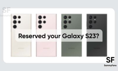 Reserved Samsung Galaxy S23