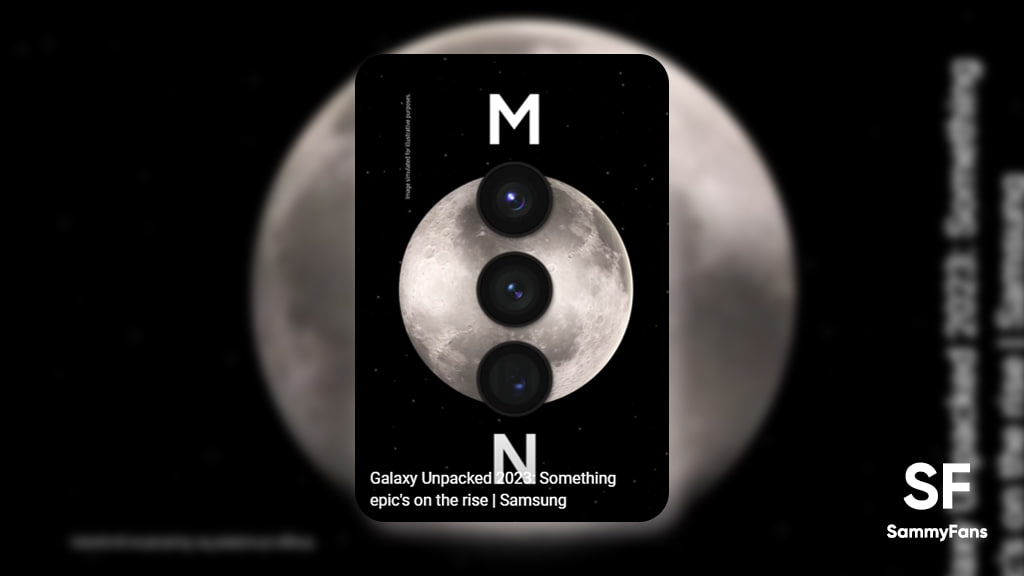 Samsung Galaxy S23 Ultra Space Zoom Moon Shot
