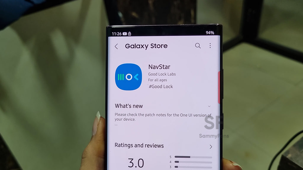 Samsung NavStar One UI 6 support