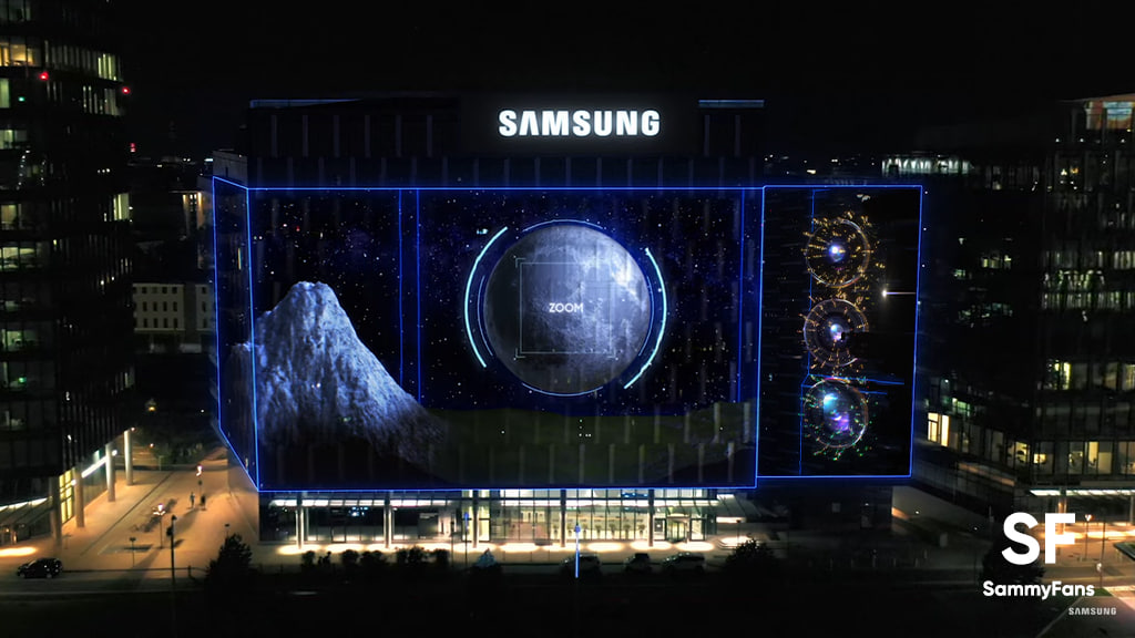 Galaxy S23 3D projection video