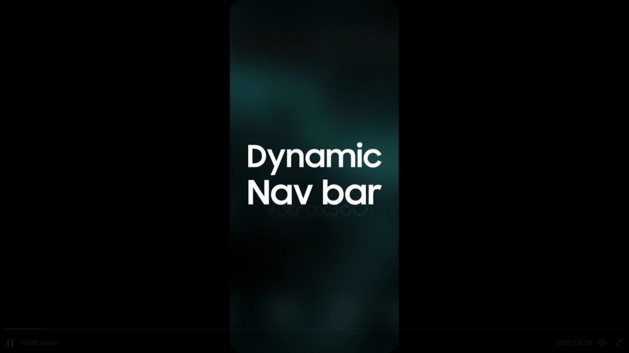 Samsung Dynamic Nav Bar