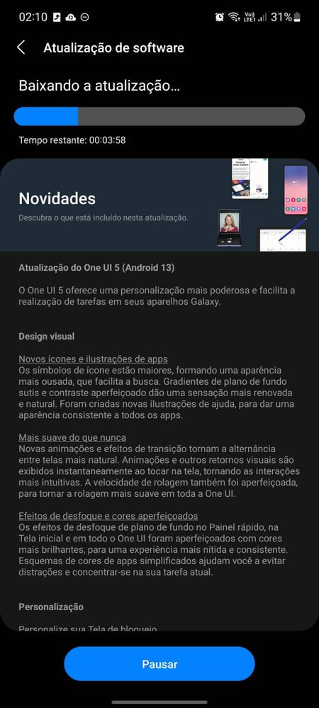 Samsung Galaxy A72 Android 13 One UI 5.0