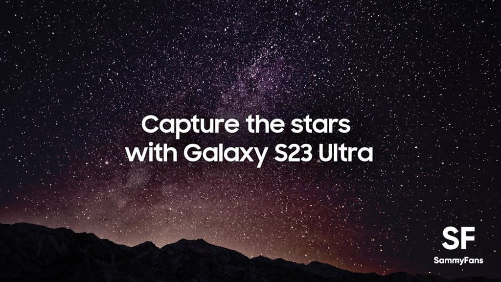 Samsung Galaxy S23 Ultra Astrophotography