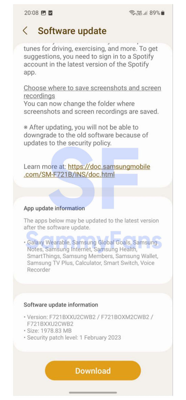 Samsung Galaxy Z Fold 4 One UI 5.1 update India