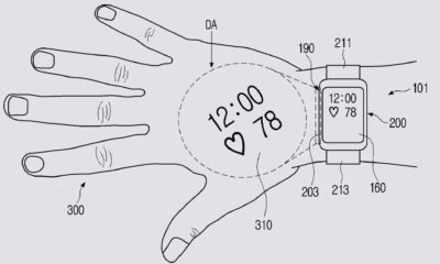 Samsung Watch projector patent