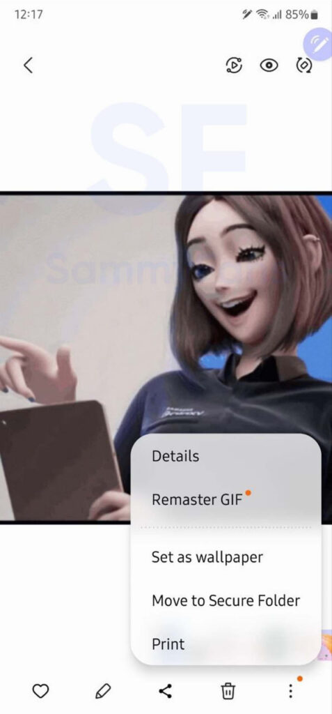 One UI 5.1 Features Remaster GIF