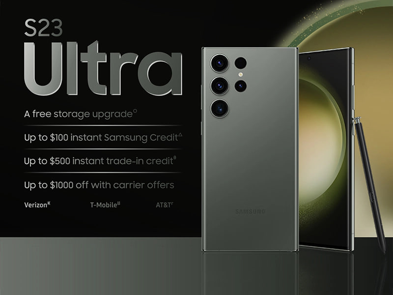 Samsung Galaxy S23 Ultra US purchase offers