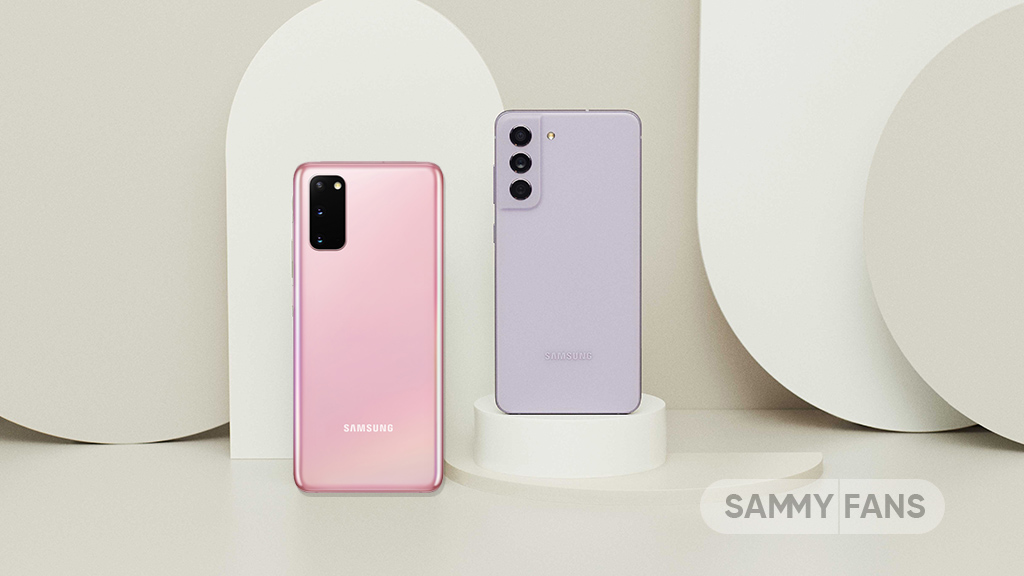 Samsung Galaxy S21 FE S20 March 2023 update