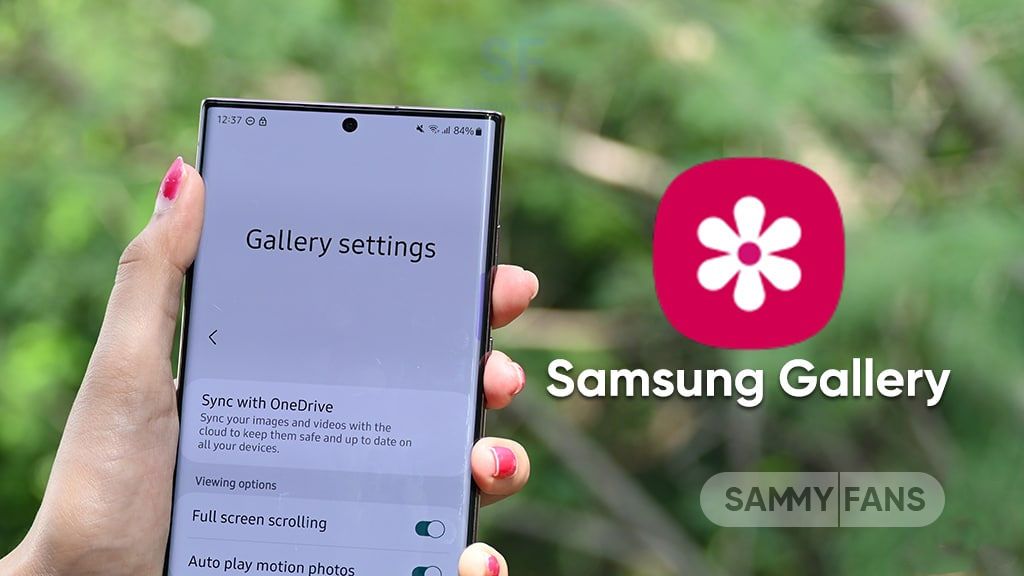 Samsung Gallery update  New update