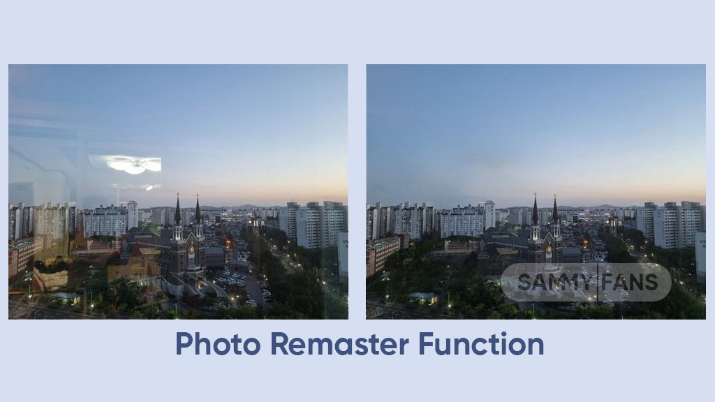 Samsung One UI 5.1 Photo Remaster Function