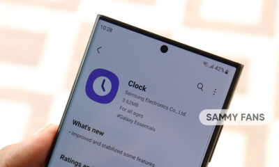 Samsung Clock Android 13 update